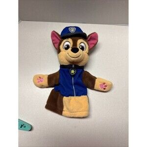 Gund Paw Patrol Chase Dog Plush Hand Puppet Toy #6054340